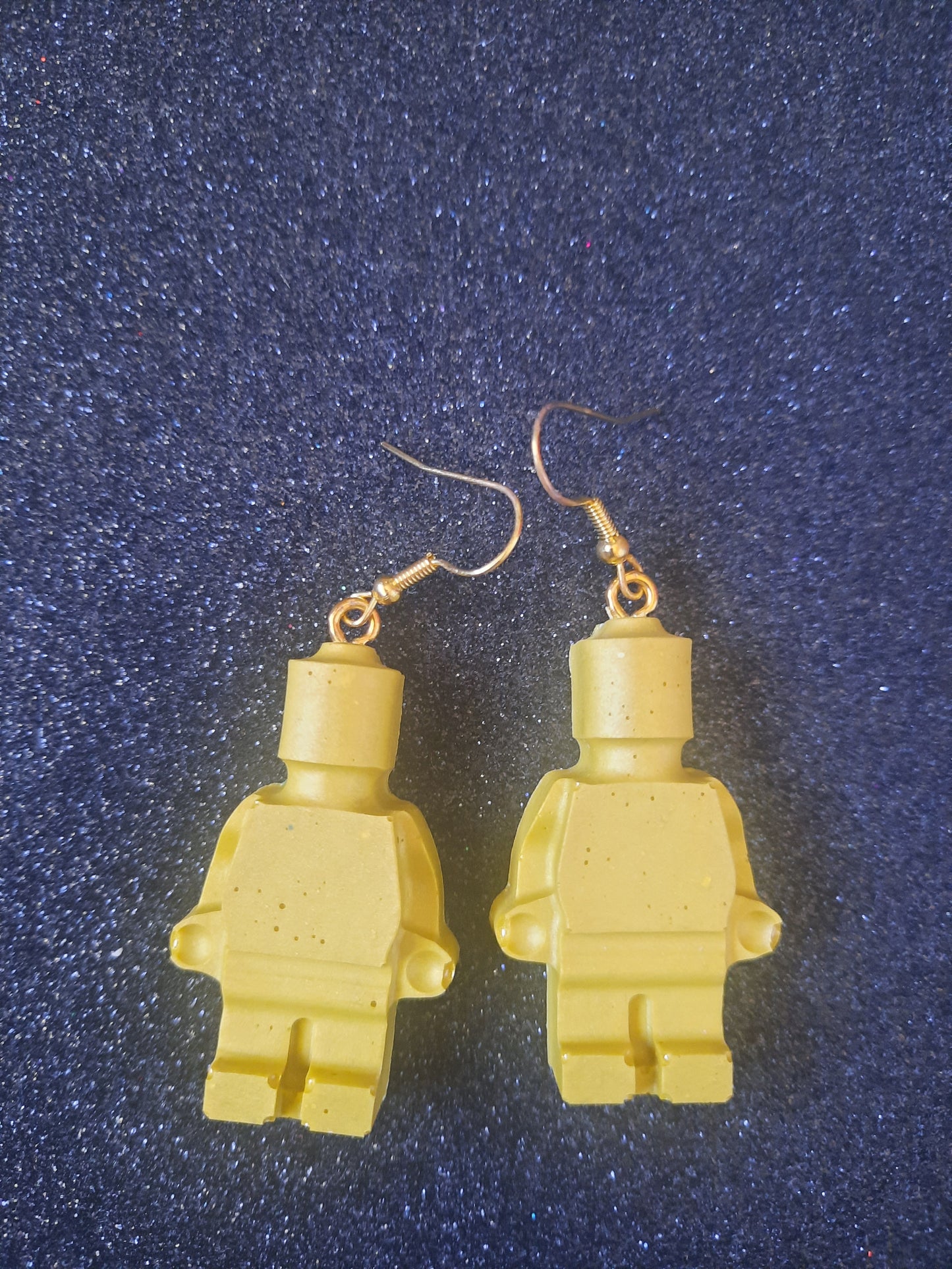 Resin Minifig Earrings