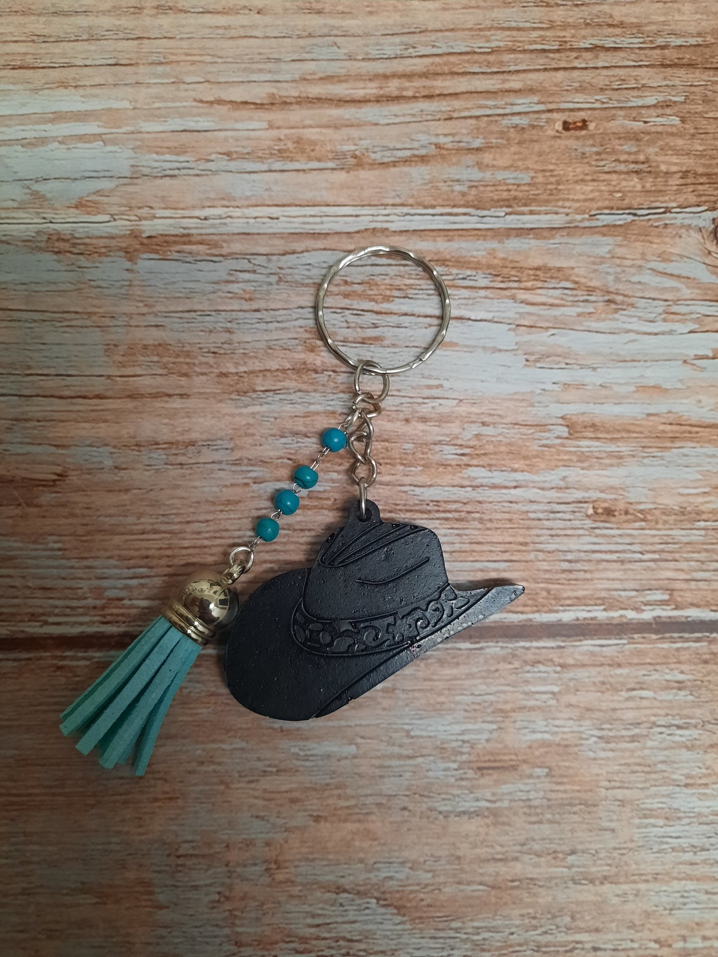 Country and Western Keyring