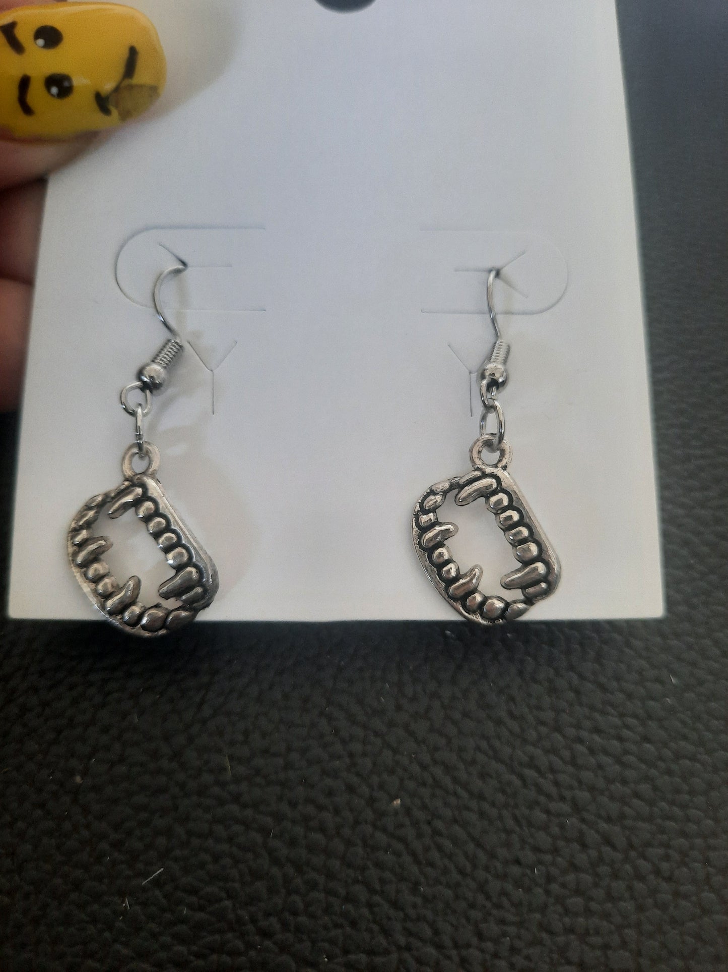 Vampire Fangs Earrings