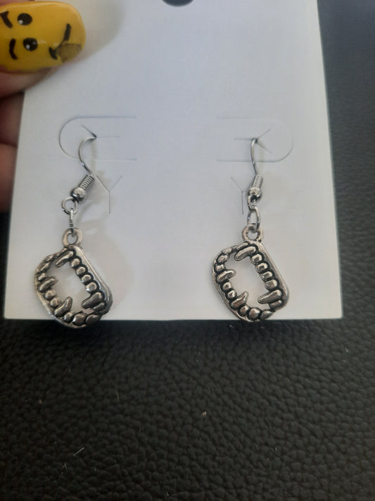 Vampire Fangs Earrings