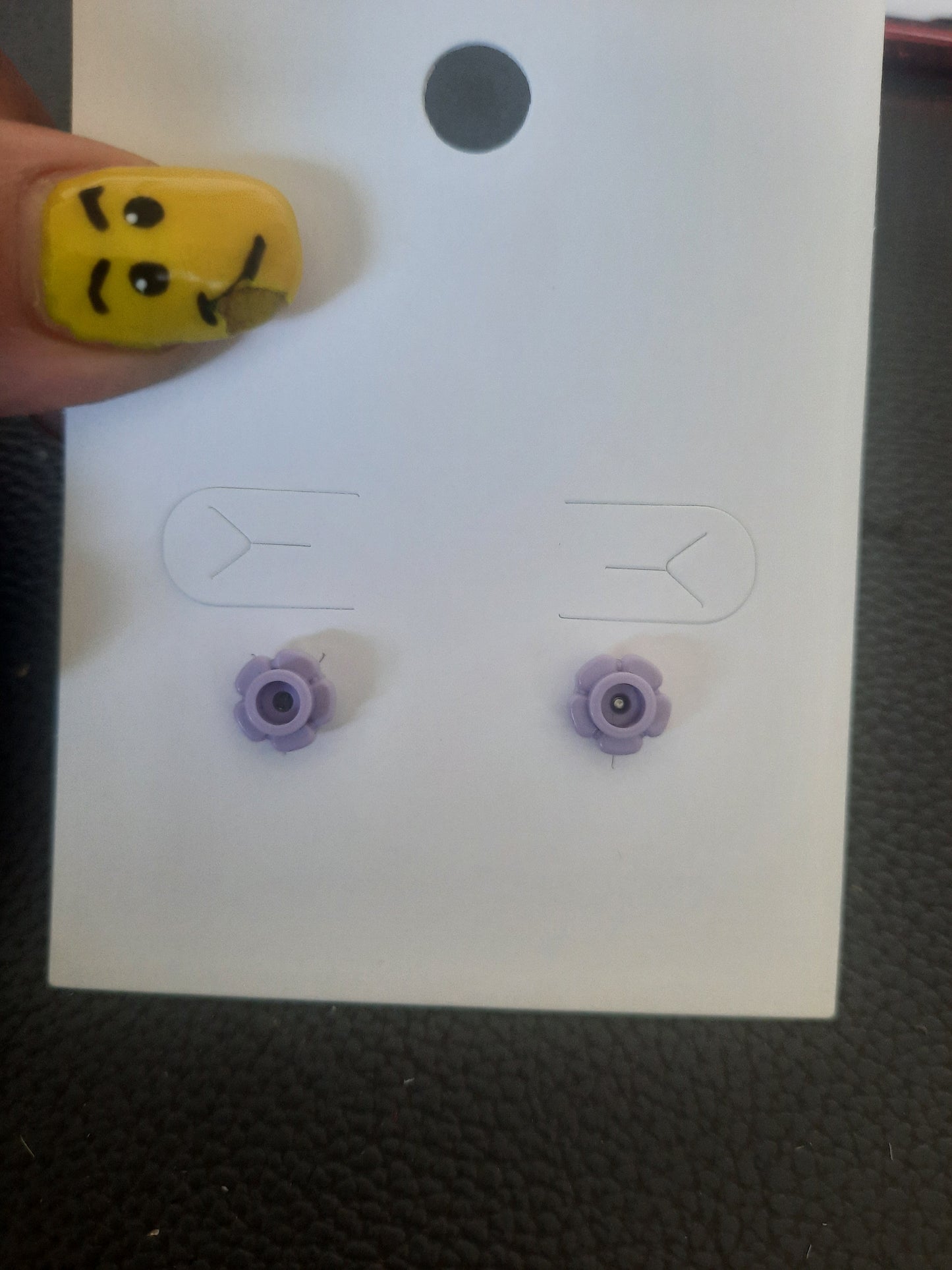 "LEGO"  Flower Earrings