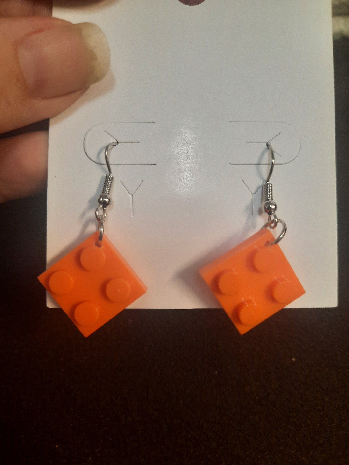 "LEGO" Earrings