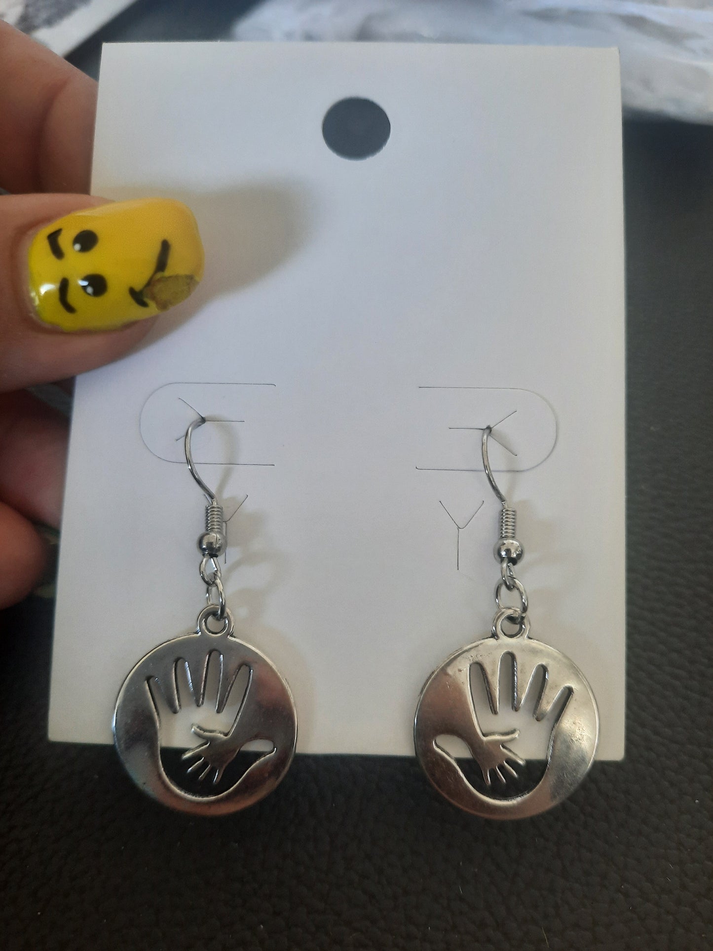 Caring Hand Earrings