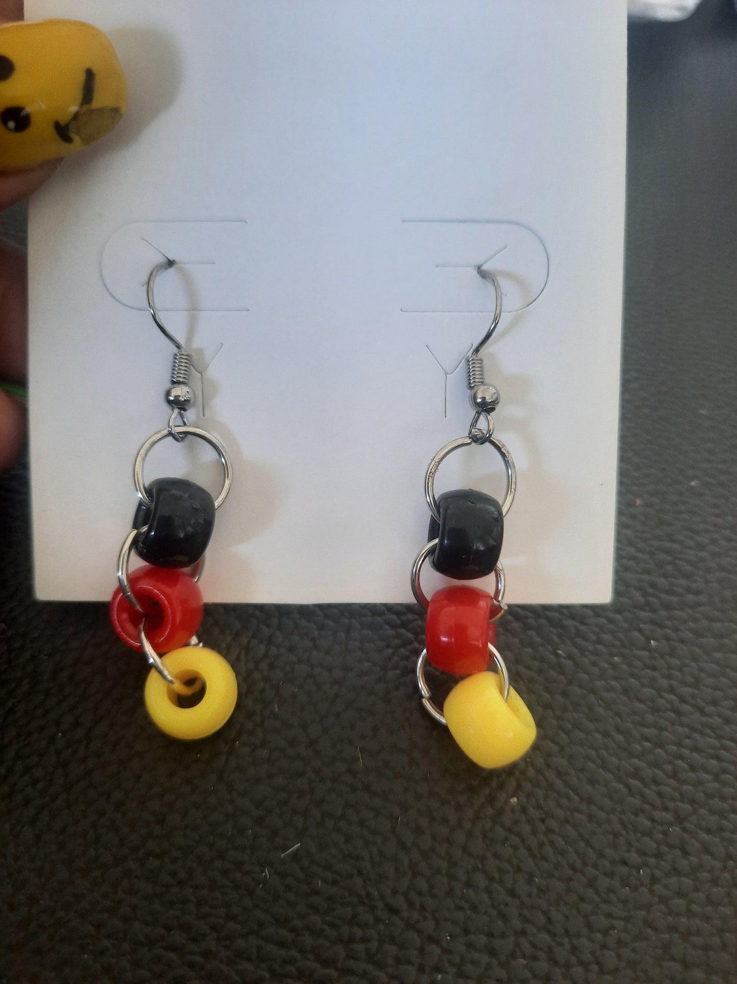 Pony Bead Earrings