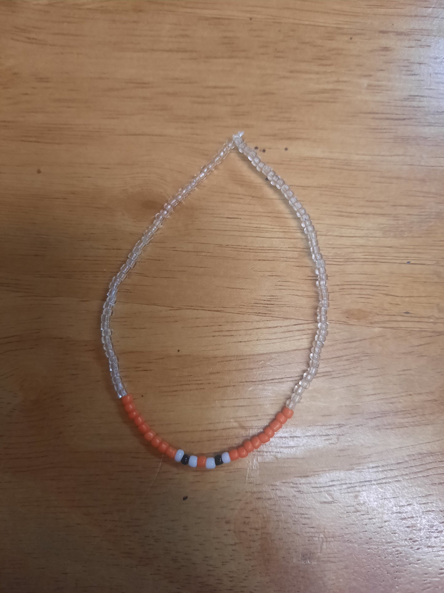 "General Lee and Moonshine" seed bead bracelet