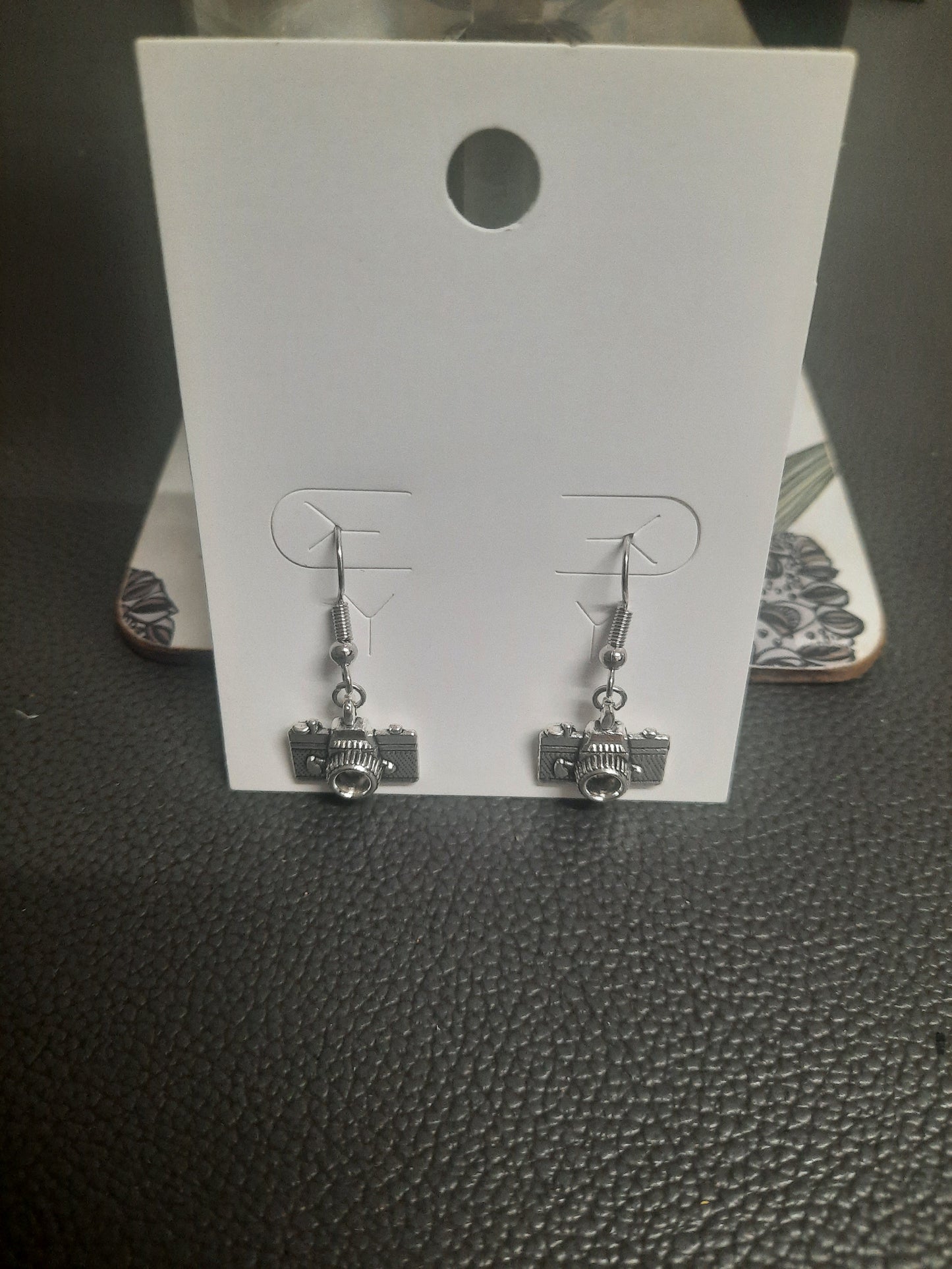 Camera Earrings