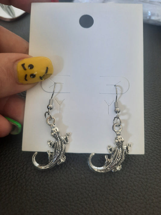 Crocodile Earrings