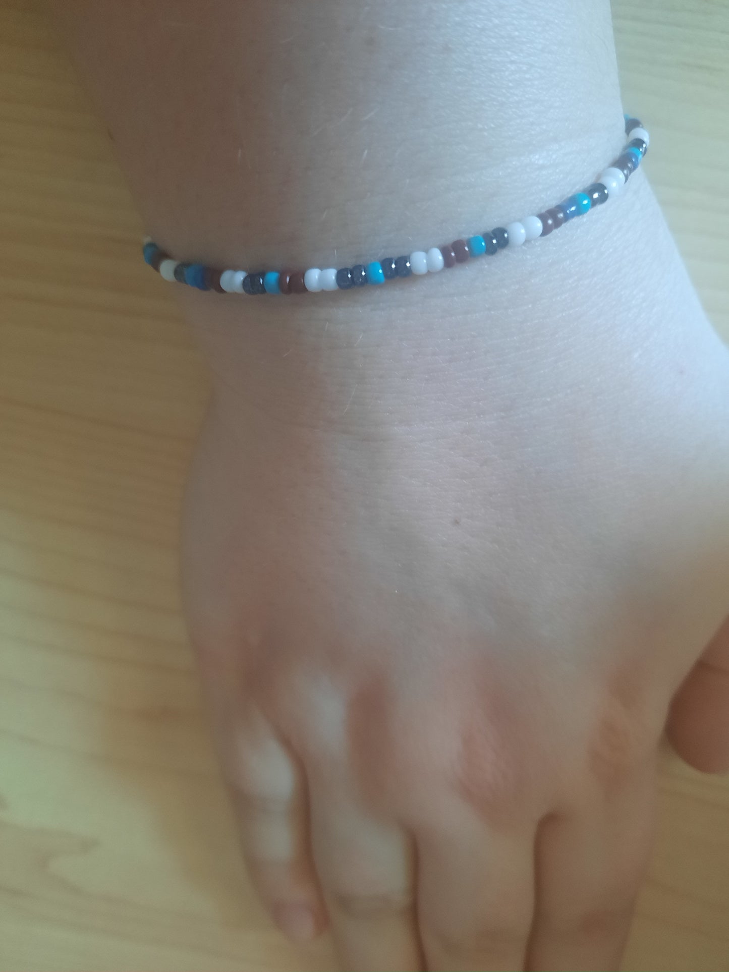 "Dolly" seed bead bracelet